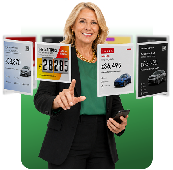 AutoTalker Vehicle Pricing Displays